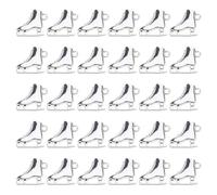 YPBEW 30pcs Distinctive Ice Skate Charm Components Vintage Alloy Skates for Necklace Earring Crafting Vintage Skate