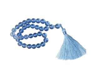 YPBEW 33 Beads Glass Islamical Prayer Beads Tasbih Worship Jewelry for Daily Devotion and Spiritual Ceremonial Use Islamical Prayer