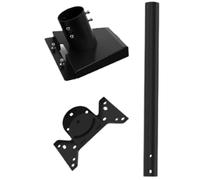 YPBEW 360 Degree Rotation Metal Mounting Bracket Stand for Satellite Antennas with Wall Ceiling Installation Option Ceiling Mount Bracket