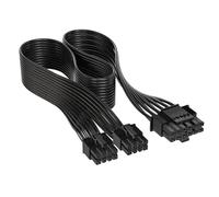 YPBEW 8pin to 16PIN GPU Power Cable 16AWG High Current Connector for Graphics Card Enhances Power Transmission PCIe Cable