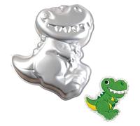 YPBEW Cake Baking Mold Pan Bread Tray Aluminum Alloy Dinosaur Shape Kitchen Supplies Tray