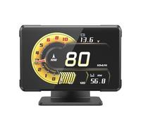 YPBEW Car Analytical DISPLAY Slide with Connection Tall Observability LCD Screen Augmenter WHIRLS Speed Oil Temperature Data Visualization Hot Swappable Play Scan Observe
