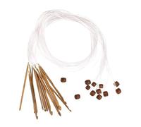 YPBEW Carpet Rug Weave Knitting Needle for Crochet Beginner Afghan Hooks Set Afghan Tunisian Hook Set Blanket Weave Needle Hook with Cable