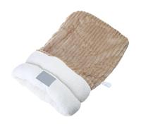 YPBEW Cats Velvets Fleece Bed Soft Barrels Shape Comfortable Lounger Sleep Bag for Warmth Cold Weather Cats Cave Plush Pet