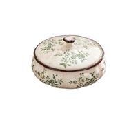 YPBEW Ceramic Tissue Dispenser/Fruit Platter/Dried Fruit Box/Vase/Chopsticks Holder Handcrafted Decorative Storage Old Ceramic Tissue