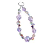 YPBEW Chain Lovely & Functional Bag Charm Sparkling Beads Phone Necklaces Fashionable Wrist Strap Gift Auto Decors