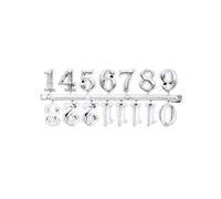 YPBEW Clock Numerals Set Arabic Roman Number Digital Clock Numbers for Replacement Parts Repairing Accessories Number Plate