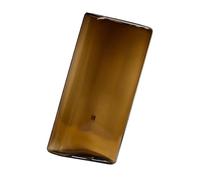 YPBEW Contemporary Flat Cylinder Glass Vases Suitable for Weddings Parties and Everyday Home Decoration Dried Flower Holder European Fashion Jar