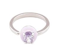 YPBEW Contemporary Square/Star/Heart/Oval Rings Sparkling Cubic Zirconia Copper Jewelry Adjustable Comfort Fit Accessory Heart Shape Open Rings for Women
