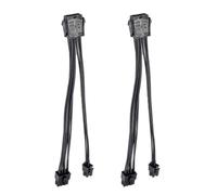 YPBEW CPU 8Pin Female to 8+4 Male Power Extension Adapters Cable for Computer Mainboard 8Pins to 8+4Pins Splitter 2PCS Extension Cable