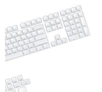 YPBEW Crystal Jelly Color Keycaps OEM Height Double Shot Injections Molded Side Print Keycap Full Set 113Pcs Crystal Jelly Design Keycaps