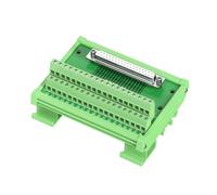 YPBEW DB15 DB25 DB37 DB44 DB50 DB62 DB78 Rails Mounted Terminals Block Gold Plate Pin Insulated Housing Adapter D SUB Terminals Connector