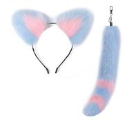 YPBEW Ears Headband and Tail Pendant Accessories Unique Charm for Car and Backpack Stylish Handbag Decoration Practical Bag Decorations