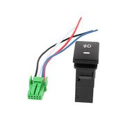 YPBEW Easy Installation Car Rear Fog Light Switches 12V Button Replacement Parts for Multiple Model Fog Light Switches
