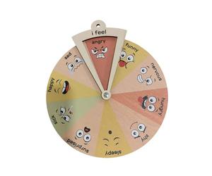 YPBEW Emotions Wheel Multifunctional Tool Help with Emotional Regulation and Inspires Imagination in Child Psychological Literacy Development in Classrooms