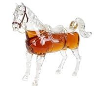 YPBEW Gifts Horse Shape Hand Crafted Glass Decanters 1000ml Perfect for Whiskeys Lover Home Pubs Decors Horse Shape Decanters