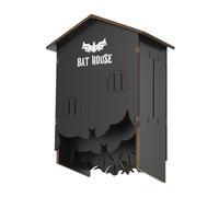 YPBEW Handcrafted Bat Shelter for Backyard Wildlife Habitat Durability Weatherproofed Wooden Easyly to Install Wildlife Conservation Bat Box
