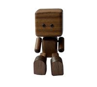 YPBEW Handcrafted Natural Beewood Wooden Dashboard Ornament with Dynamic Moving Limbs for Vehicle Interior Decoration Swinging Limbs Air Freshener