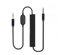 YPBEW Headphone Cable Replacement Headset Cord for A10 / A30 / A40 / A50 Nylon Headphone Extension 6.5 Feet Black Resistant