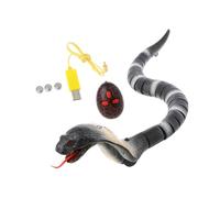 YPBEW Interactive Robotic Snake Toy with 22 Segments and Remote for Pets and Clowns IR Remote Control Snake