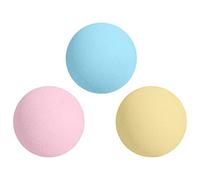 YPBEW Interactive Toys 3 Pieces Kitten Treat Home Chasing Game Molar Teeth Cleaning Squeaky Ball Pet Licking Balls for Indoor Cats