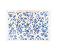 YPBEW Jingdezhen Styles Blue and White Ceramic Decal for Pottery Projects with High Heat Resistance Earthenware Bisque Transfers