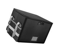 YPBEW Large Capacity Flame Retardant Document Storage Box with Combination and Reflective Strips for Workplace Use Portable Nonflammable File Container