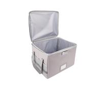YPBEW Large Capacity Flame Retardant Document Storage Box with Combination and Reflective Strips for Workplace Use Portable Nonflammable File Container