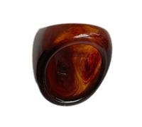 YPBEW Lightweight Coffee Resin Rings Fashionable Coffee Rings Accessory for Those Who Love Simple Accessories Fashion Jewelry