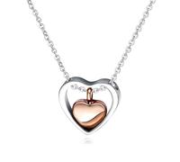 YPBEW Long-Lasting Cremation Urn Pendant Perfect Keepsakes to Preserve Cherished Reminders Wonderful for Pet Hair Teeth Jewelry for for Dog for Dogs Necklace