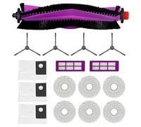 YPBEW Main Brush Side Brushes Replacement Bag Vacuum Cleaners Replacement Accessories for Effective Removal Vacuum Accessories