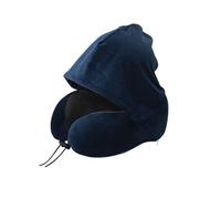 YPBEW Memory Foam Attached Travel Cushion with Airy Ice Silk Case for Relaxing At Work Compact Roll Neck Pillow