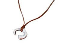 YPBEW Modern Irregular Resin Necklace Everyday Casual Necklace Resin Texture Perfect for Enhancing Your Fashion Statement Stylish Jewelry