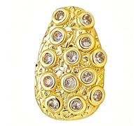YPBEW Multifunctional Fang Grillzs Unique Copper Mouth Jewelry Meteorite Craters Costume Accessory for Role Playing Use Single Tooth Cap for Men