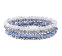 YPBEW Multipurpose Strands Crystals Bracelets Versatile and Colorful Jewelry Accessory for Trendy Women Ladies Wardrobe Fashion Accessory for Women