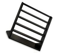 YPBEW Natural Wood Texture Card Showcase Stand 5 Step Display Tower for 25 Trading Sports Cards Staircase Card Holder Wooden