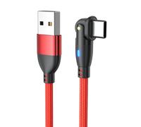 YPBEW Nylon Braided USB to C Cable for Reliability 3A Power for Fast Charging and 480Mbps Data Syncing C