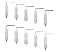 YPBEW Of 10 Cooker Ignitions Needle with Ceramic Sparks Plugs Spare Part for Efficient Water Heater Cooker Ignition Needle