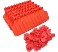 YPBEW Of 100 Heavy Duty Animal Identification Markers Suitable for Sheep Swine and Equines Goat Ear Markers