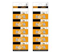 YPBEW Of 10pc / 20pcs AG3 LR41 SR736 Button Cell Batteries for Watches Calculators Remotes Portable Battery