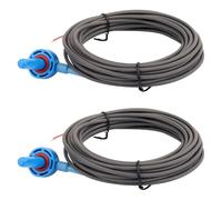 YPBEW Of 2 High Precisions Waterproof Temperature Sensors for Swimming Pools and Spas with Fast 2 Second Response Time Automatic Pool Control Transducer