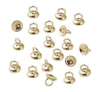 YPBEW Pearls End Clasps Pearls Finish Tips Easy to Use Bead Tips for Jewelry Makers and Hobbyists Sturdy Hats