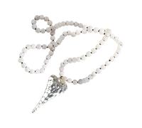 YPBEW Pendant Necklace Gemstones Necklace Accessory with Intricate Beadwork for a Trendy Look Spiritual Jewelry