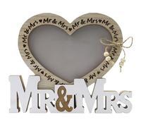 YPBEW Personalized Wood Heart Shaped Wedding Photo Frame Your Beautiful Memory Picture Frame Home Decorations Anniversary Celebration Decoration