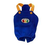 YPBEW Popular Pet Jumpsuits with Adjustable Shoulder Belt Machine Washable Polyester Fabric Suspenders Pants for Small Breeds Dog Suspenders Pants