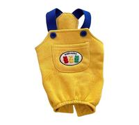 YPBEW Popular Pet Jumpsuits with Adjustable Shoulder Belt Machine Washable Polyester Fabric Suspenders Pants for Small Breeds Dog Suspenders Pants