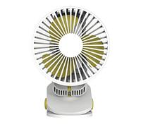 YPBEW Portable Hanging Fan Adjustable 6.5 ' ' 3 Gears Countertop Adjustable Ceiling 4400mAh for Outdoors Camping Countertop for Bathroom Bedroom Kitchen