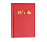 YPBEW Portable PVC Coin Collection Book Holds 108 Compact Storage for Souvenir Stamps Kids Currency Hobbies Hobbyists Use Hot Stamping Voltages Album