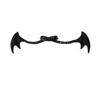 YPBEW Practical Sturdy Farbic Materials Angelic Devil Wing Choker Decoration for Trendsetters and Punk Lovers Daily Use Gothic Choker Necklace