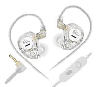 YPBEW Premium Double Driver Earbuds with Noise Isolation Comfortable Fit Taurus Double Dynamic Driver Earphones
